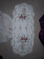 Lopertje 67x38cm  creme open gewerkt nieuw, Antiek en Kunst, Ophalen of Verzenden