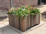 Stevige plantenbak, bomenbak of verhoogde moestuinbak, 100 cm of meer, Vierkant, Nieuw, 60 cm of meer