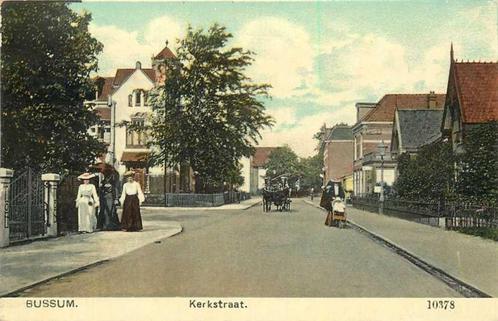 (300-447-049) Bussum Kerkstraat, Verzamelen, Ansichtkaarten | Nederland, Noord-Holland, Verzenden
