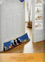 Cado vervaco borduurpakket  tochtkussen poezen in de nacht, Hobby en Vrije tijd, Borduren en Borduurmachines, Ophalen of Verzenden