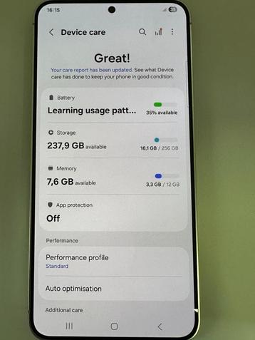 Samsung 24 Plus 256GB beschikbaar voor biedingen