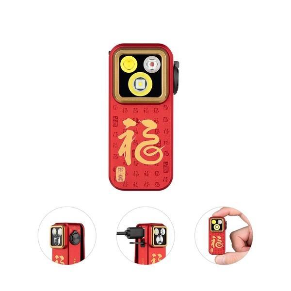 Olight Oclip pro Geluksslang, Caravans en Kamperen, Zaklampen, Nieuw, Accu, Ophalen of Verzenden