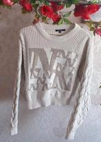 Nikkie N logo trui, Kleding | Dames, Maat 38/40 (M), Beige, Ophalen of Verzenden, Zo goed als nieuw