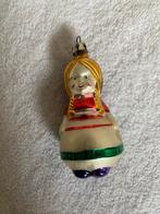 Antieke Kerstbal Meisje, Diversen, Kerst, Ophalen of Verzenden, Gebruikt