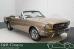 Ford Mustang Cabrio | Gerestaureerd | Zeer goede staat |1966, Auto's, Oldtimers, Achterwielaandrijving, Beige, Cabriolet, 4 stoelen