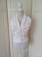 Anne Fontaine witte bustier corset top, 42 L (valt als M), Anne Fontaine, Wit, Maat 42/44 (L), Ophalen of Verzenden