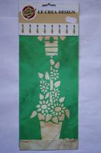 Make Me stencil vogelhuisje pot, Hobby en Vrije tijd, Scrapbooking, Verzenden, Nieuw, Frame of Mal, Overige merken