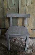 Landelijk/ stoer sober houten kinderstoeltje, Ophalen, Zo goed als nieuw, Stoel(en)