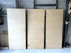 stompe houten deur, Ophalen, 80 tot 100 cm, Binnendeur, Zo goed als nieuw