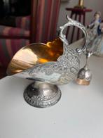 Verzilverde Antieke Suikerpot met Lepel, Ophalen, Zilver