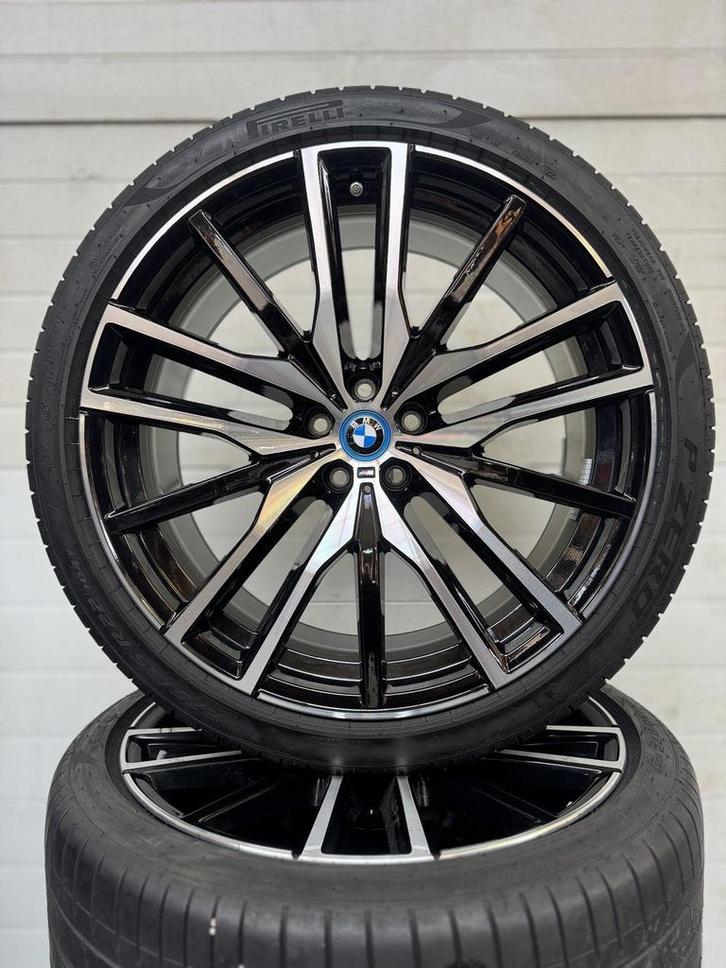 DEMO 22’’ BMW X5 X6 G05 G06 VELGEN ZOMERBANDEN ORIG SET TPMS, Auto-onderdelen, Banden en Velgen, Banden en Velgen, Zomerbanden