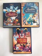 Disney Aladdin 3 stuks, Cd's en Dvd's, Dvd's | Tekenfilms en Animatie, Zo goed als nieuw, Verzenden