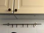 IKEA keuken stang nikkel/zilver kleur, Huis en Inrichting, Ophalen of Verzenden, Gebruikt