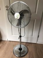 ZGAN staande ventilator (in hoogte verstelbaar) chroom kleur, Ophalen, Zo goed als nieuw, Statiefventilator