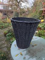 Grote Rieten Opbergmand, Huis en Inrichting, Woonaccessoires | Schalen en Manden, Ophalen, Gebruikt, Rond, Overige materialen