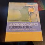 Macroeconomics: European edition (2nd edition), Gelezen, Ophalen of Verzenden, N. Gregory Mankiw, Economie en Marketing