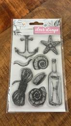 Craft sensations clear stamp zee, Hobby en Vrije tijd, Stempelen, Ophalen of Verzenden, Zo goed als nieuw, Clearstamp