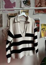 Striped Sweater, Ophalen, Zo goed als nieuw, Maat 36 (S), Beige