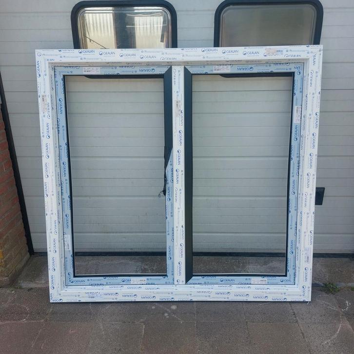 Kunststof kozijn, Doe-het-zelf en Verbouw, Kozijnen en Schuifpuien, Nieuw, Raamkozijn, Kunststof, 150 tot 225 cm, 150 tot 225 cm