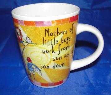 Johnson Brothers Born to Shop Mok "Mothers of little boys" beschikbaar voor biedingen