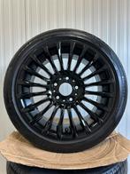 17” BMW ORIGINELE 3-Serie zwart Zomerset 5x120 velgen, Ophalen, 17 inch, Zomerbanden, 225 mm