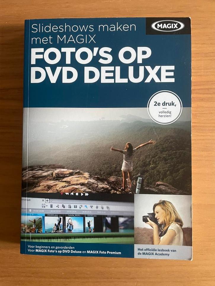 Magix - Foto’s op DVD deluxe, Boeken, Informatica en Computer, Zo goed als nieuw, Overige onderwerpen, Ophalen of Verzenden