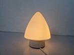 Vintage kegel plafond lamp glas design., Gebruikt, Onbekend, Ophalen of Verzenden, Glas