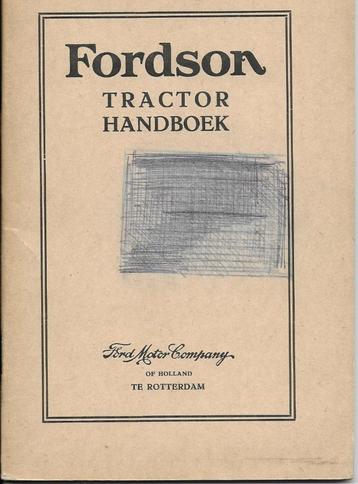 Fordson handboek tractor trekker beschikbaar voor biedingen