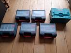 Verzameling Makita & Keter gereedschapskoffers, Doe-het-zelf en Verbouw, Gereedschapskisten, Ophalen of Verzenden, Gebruikt