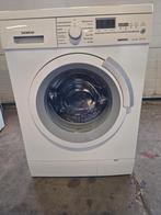 Prima Siemens wasmachine Varioperfect Aqaustop, Info@siemens.com, Zo goed als nieuw, Voorlader, 85 tot 90 cm