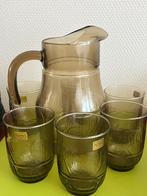 Luminarc Limonadeset - Rookglas - Vintage, Glas of Glazen, Ophalen of Verzenden, Overige stijlen, Glas