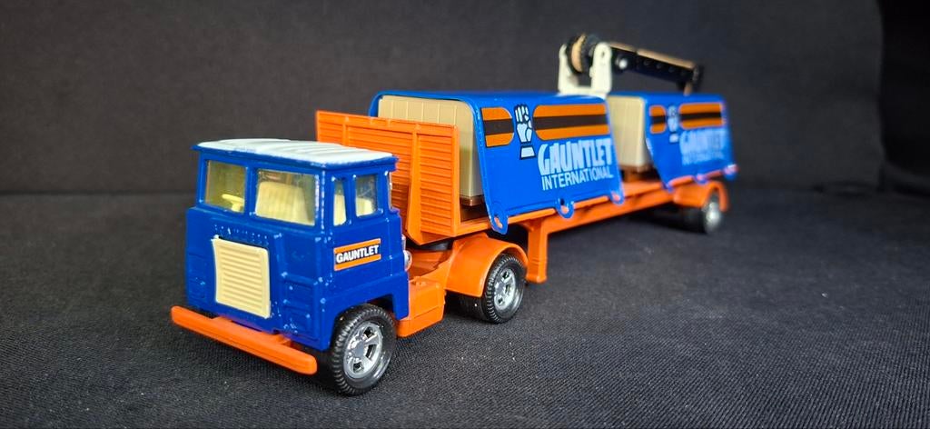 Matchbox Gauntlet International Vrachtwagen. BIEDEN, Ophalen of Verzenden, Gebruikt, Auto