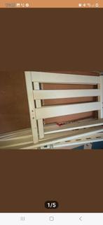 Gratis 1 persoon bed. Wit geverfd. Met 2 grote opberglades, Huis en Inrichting, Slaapkamer | Stapelbedden en Hoogslapers, Ophalen
