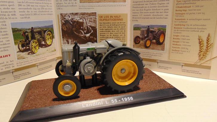 Model Tractor Landini L55 - 1956 -1/32, Hobby en Vrije tijd, Modelauto's | 1:32, Zo goed als nieuw, Tractor of Landbouw, Overige merken