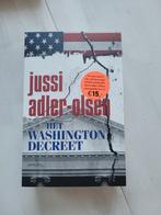 Jussi Adler-Olsen - Het Washington decreet, Jussi Adler-Olsen, Ophalen of Verzenden, Zo goed als nieuw, Nederland