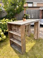 Steigerhouten Bartafel - Hoge Kwaliteit, Ophalen of Verzenden, Gebruikt