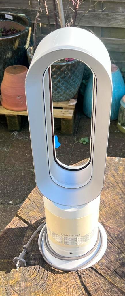 Dyson AM09 Hot+Cool Ventilator/Kachel, Witgoed en Apparatuur, Airco's, Gebruikt, Staande ventilator, Minder dan 60 m³, 3 snelheden of meer