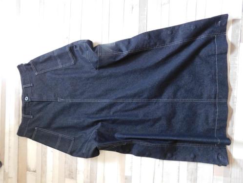 Marithe+francois girbaud leuke lange spijkerrok maat 36., Kleding | Dames, Rokken, Zo goed als nieuw, Maat 36 (S), Blauw, Onder de knie