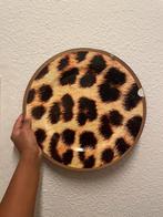 Onderbord panter print, Ophalen of Verzenden, Gebruikt, Rond, Kunststof