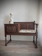 Telefoon bankje, Huis en Inrichting, Tafels | Sidetables, Ophalen, Eikenhout, Zo goed als nieuw, 50 tot 100 cm