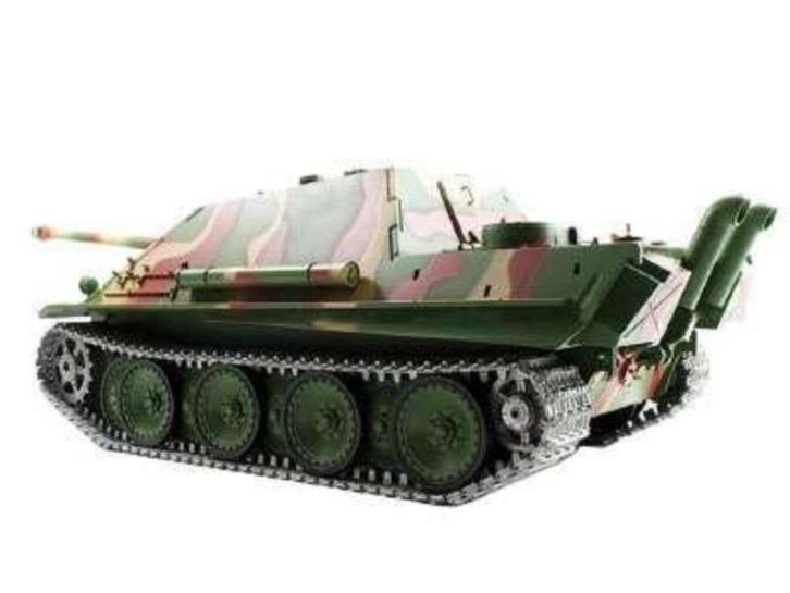 RC tank Jagdpanther G metalen tracks en aandrijving 2.4GHZ C, Hobby en Vrije tijd, Modelbouw | Radiografisch | Overige, Nieuw