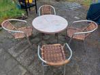 12 stoelen en 3 klaptafels, Ophalen, Zo goed als nieuw