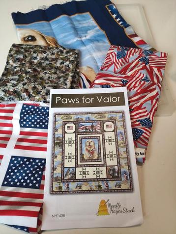 Quilt panel, stof en patroon.  beschikbaar voor biedingen