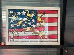 Keith Haring - American Flag, Ophalen of Verzenden