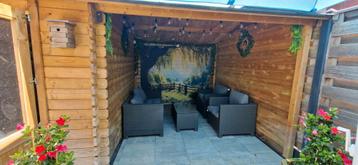 Mooie Loungeset ( incl. Kussens ) beschikbaar voor biedingen