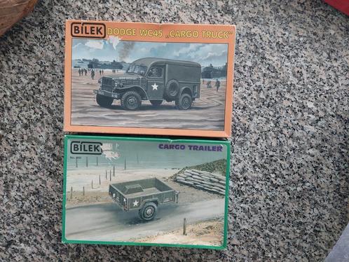 BILEK/ITALERI, DODGE WC45 && CARGO TRAILER 1:35 NO 995 & 891, Hobby en Vrije tijd, Modelbouw | Auto's en Voertuigen, Nieuw, Truck