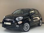 Fiat 500X 1.4 Turbo MultiAir Lounge, 140Pk, 2018, 2de eigena, Gebruikt, 4 cilinders, Zwart, Origineel Nederlands