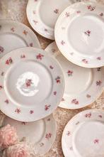 Platte en diepe borden 16 stuks Bavaria bloemservies diner, Ophalen of Verzenden