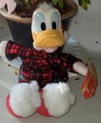 Originele Disney bean bag Xmas morning Kerstochtend Donald, Verzamelen, Disney, Verzenden, Donald Duck, Nieuw, Knuffel