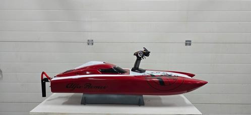 Mega dikke 8S Alfa Powerboat brushless model Zonda Pro!!, Hobby en Vrije tijd, Modelbouw | Boten en Schepen, Zo goed als nieuw